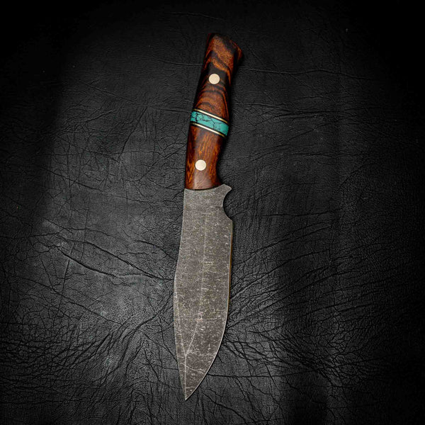 Tracker — Stonewashed N690 | Arizona Ironwood & TruStone