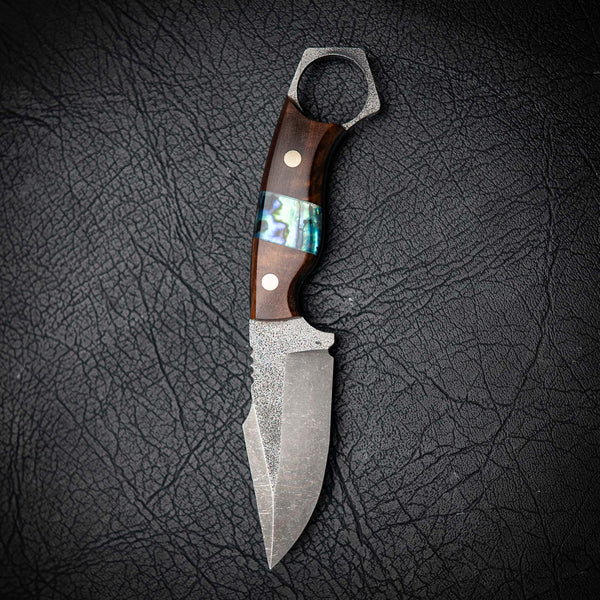 Mini Hunter – Ringed Gidgee & Abalone (Stonewashed)