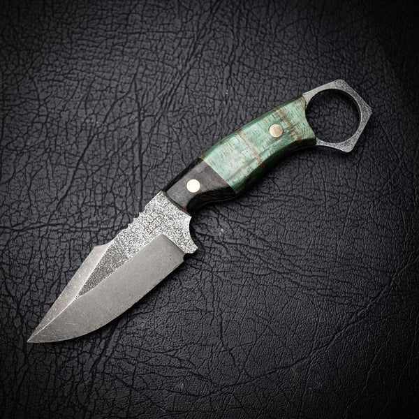 Mini Hunter – Dyed & Stabilised Birch Wood (Stonewashed)