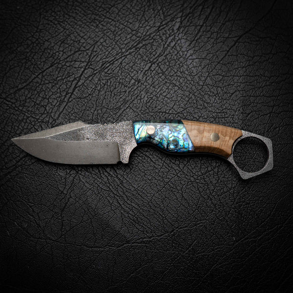 Mini Hunter – Figured Ash & Abalone Shell (Stonewashed)