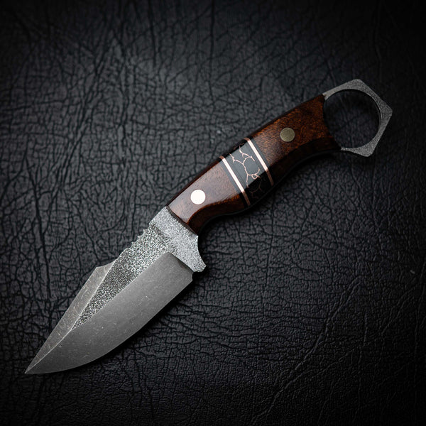 Mini Hunter – Ringed Gidgee & Copper Trustone (Stonewashed)