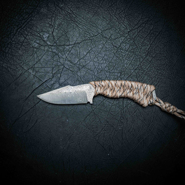 Mini Hunter – Desert Camo Paracord (Damascus)