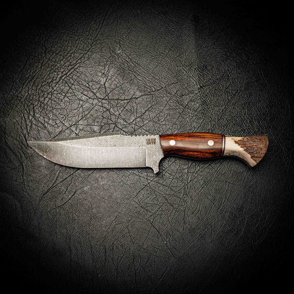 N690 Stonewashed Hunter — Ironwood & Antler