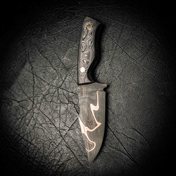 Mini Hunter – Disturbed GoMai Steel & Copper Carbon Fiber Handle