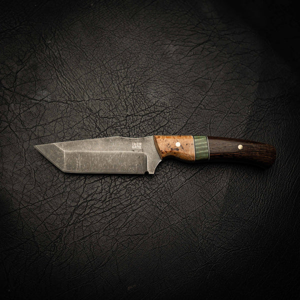 N690 Tanto – Stonewashed Finish