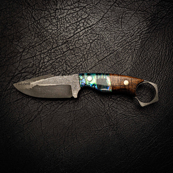 N690 Mini Hunter – Abalone (Paua) and Tasmanian Blackwood