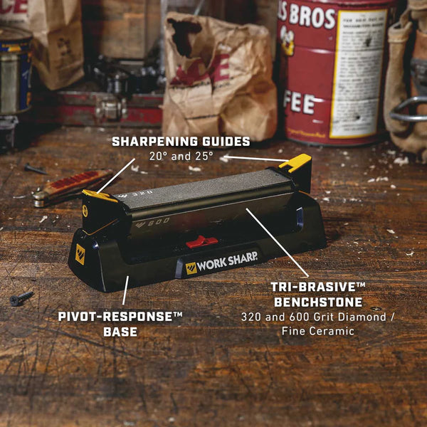 WorkSharp - Benchstone Knife Sharpener — Iron Gate Knives | Handmade in Australia