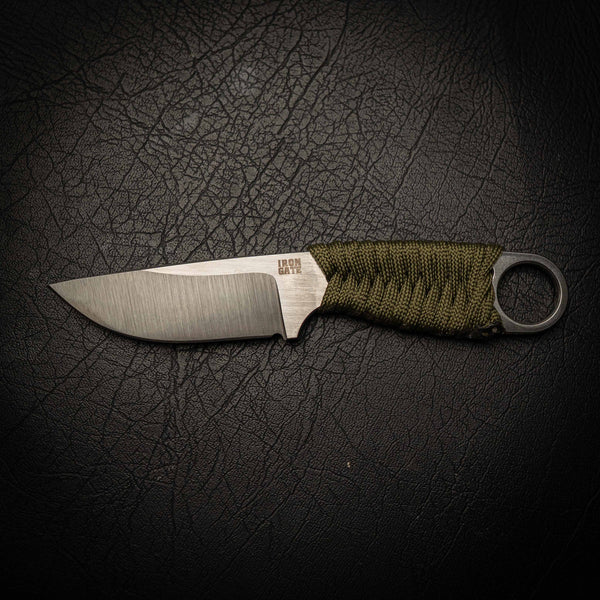 Paracord Drop Point – Dark Green Paracord
