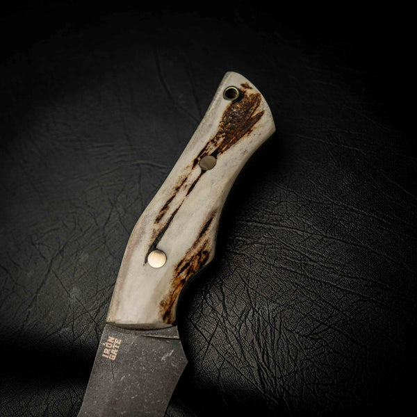 Stonewashed Kukri – Fallow Deer Antler