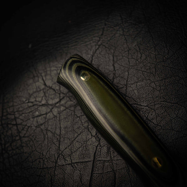 N690 Bushcraft Knife – Dark Stonewash