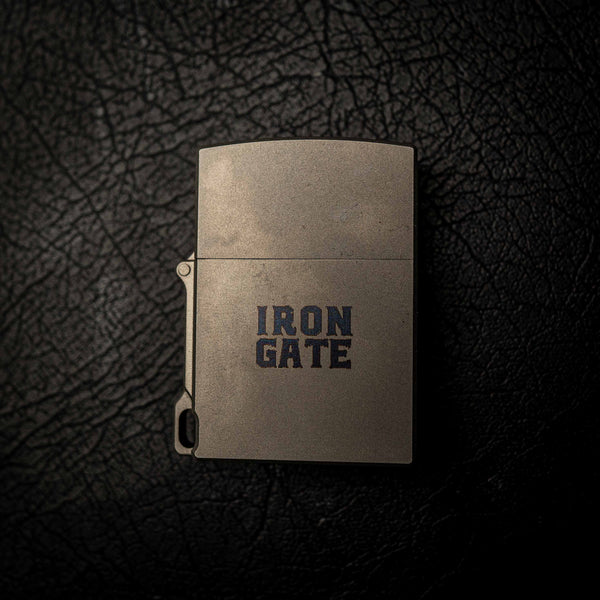 Titanium Lighter – Iron Gate Edition — Iron Gate Knives | Handmade in Australia