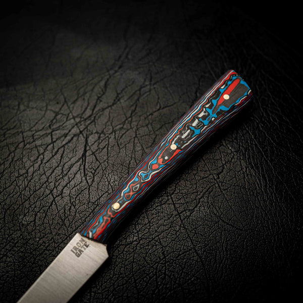 Flexxy Fillet – Coloured Damascus Carbon Fiber