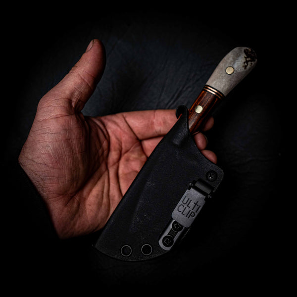 Ergo Skinner — Arizona Ironwood, Copper & Deer Antler