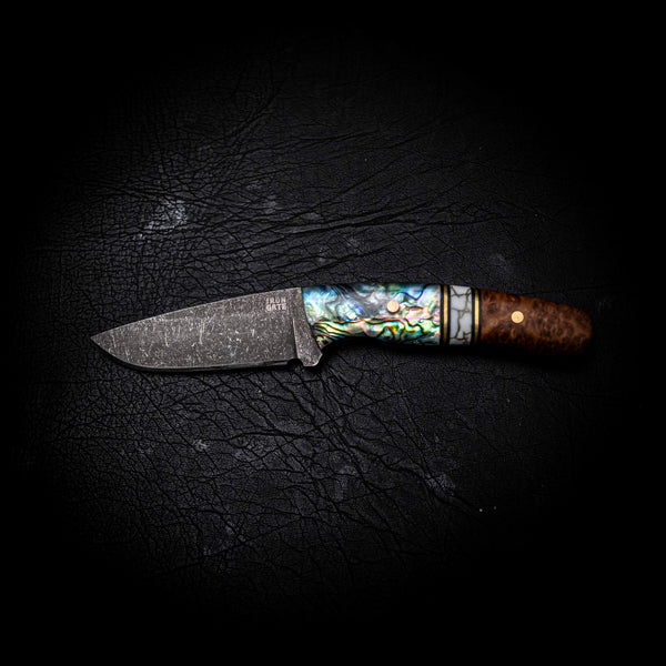 Stockman — York Gum Burl, TruStone & Abalone