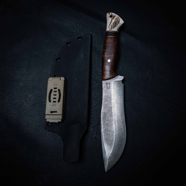 XL Bear — Tasmanian Blackwood, TruStone & Deer Antler