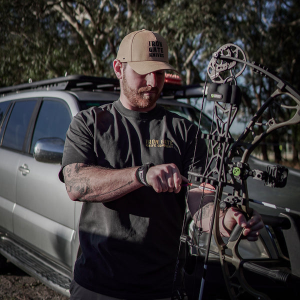 Heavy Faded Tee – Coal | Iron Sharpens Iron Edition