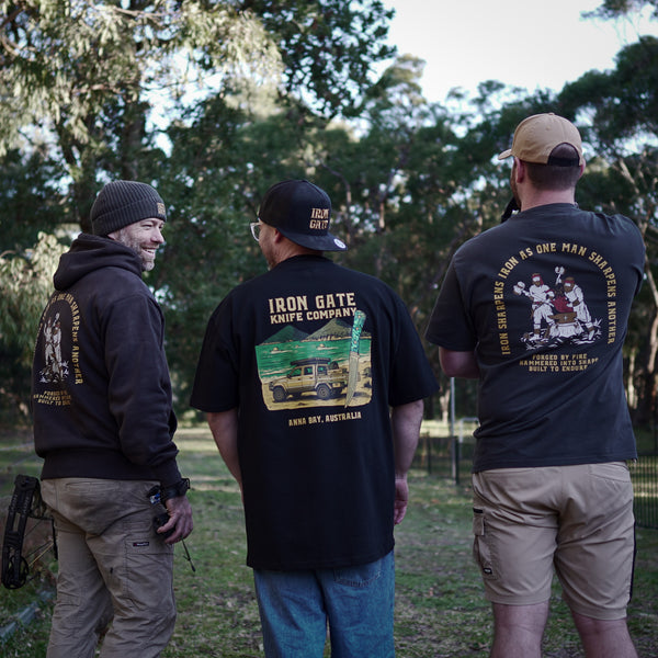 Heavy Tee – Black | Port Stephens Edition