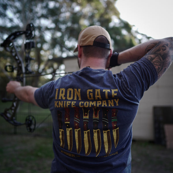 Stone Wash Tee – Blue Stone