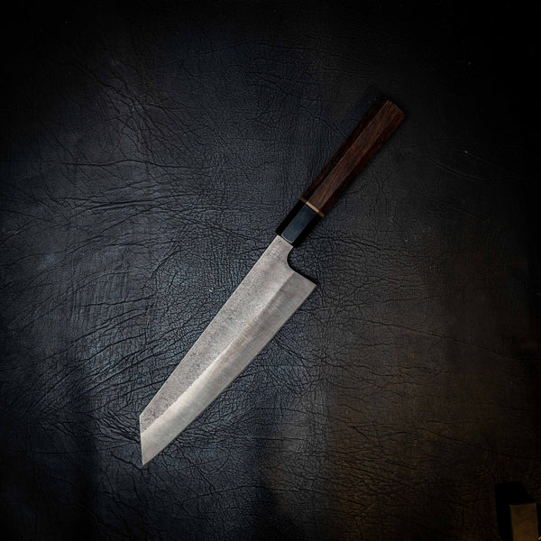 N690 Kiritsuke Kitchen Knife — Ebony & Ironwood