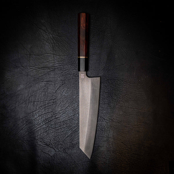 N690 Kiritsuke Kitchen Knife — Ebony & Ironwood
