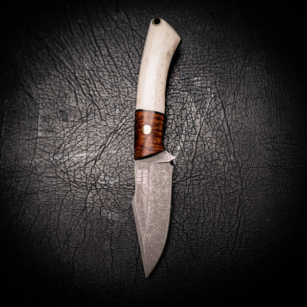 Wedgetail — Deer Antler & Ringed Gidgee (Stonewashed N690)