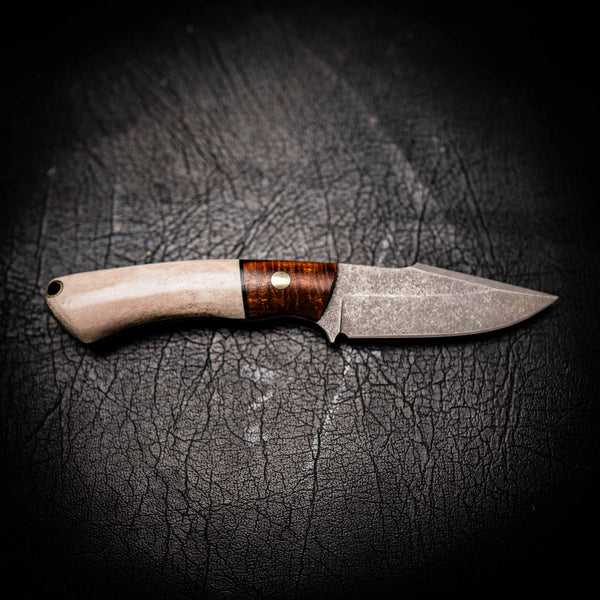 Wedgetail — Deer Antler & Ringed Gidgee (Stonewashed N690)