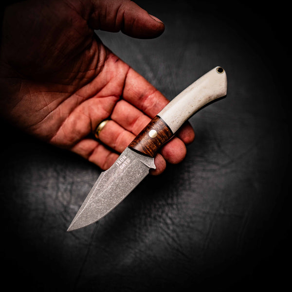 Wedgetail — Deer Antler & Ringed Gidgee (Stonewashed N690)