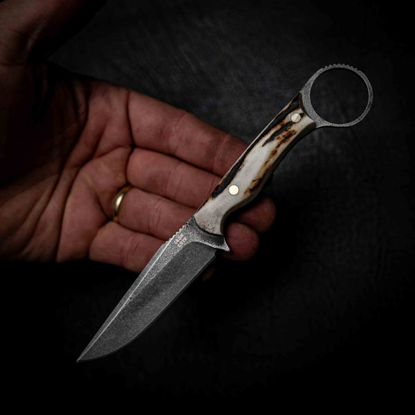 The Crow — Natural Deer Antler