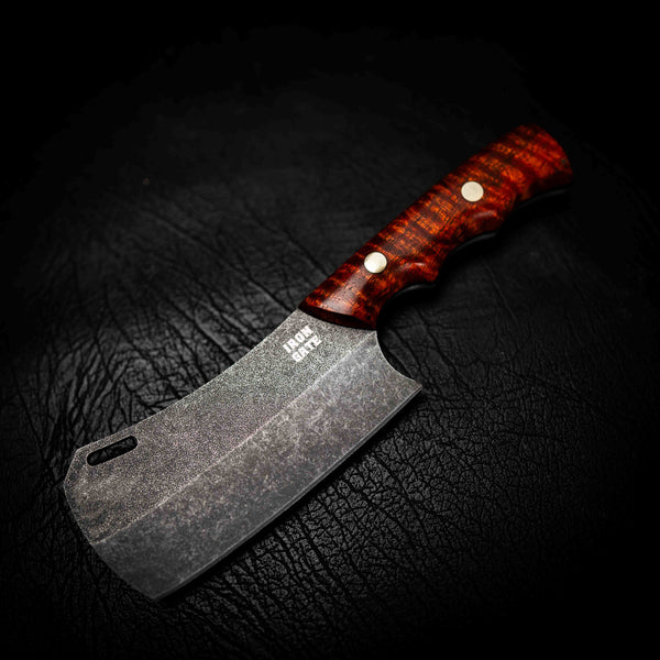 Mini Cleaver — Orange Curly Mango