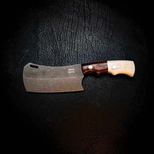 Mini Cleaver — Half Gidgee & Fallow Antler