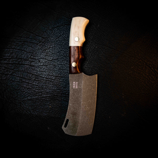 Mini Cleaver — Half Gidgee & Fallow Antler