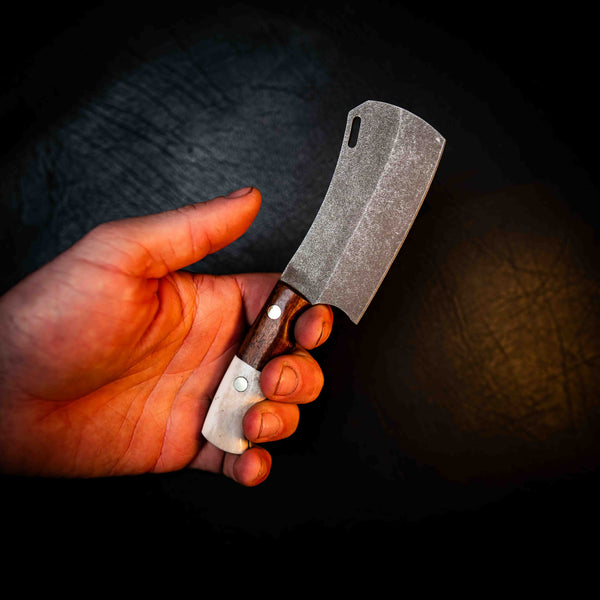 Mini Cleaver — Half Gidgee & Fallow Antler