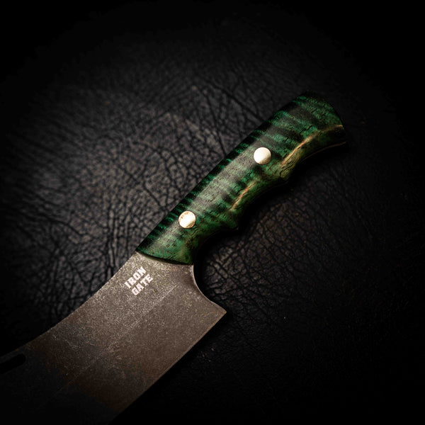 Mini Cleaver — Emerald Curly Mango