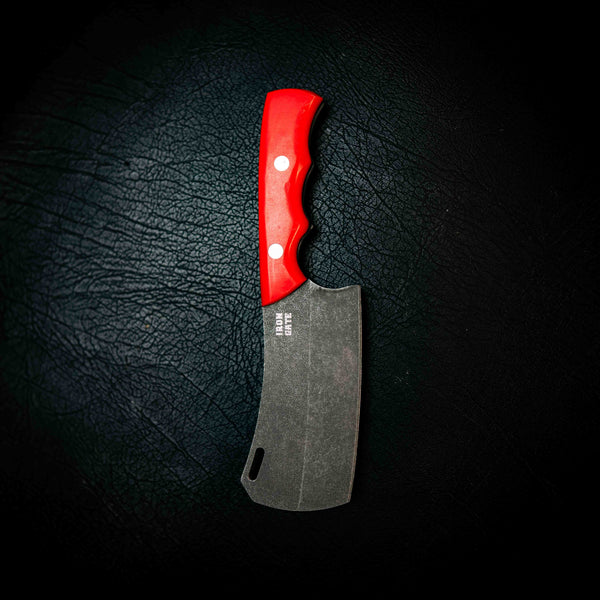 Mini Cleaver — Fluorocarbon Glow, Red