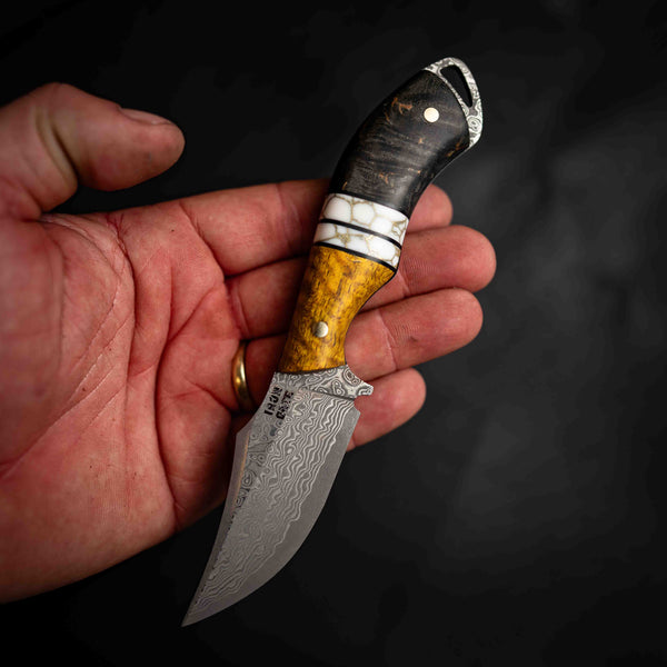 Mini Skinner — Golden Curly Mango, TruStone & Black Curly Birch
