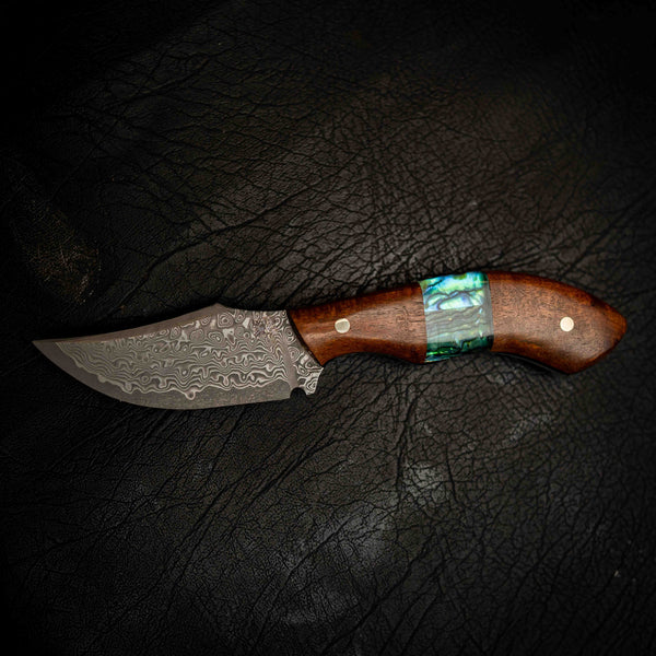 Mini Skinner — Ringed Gidgee & Abalone Inlay