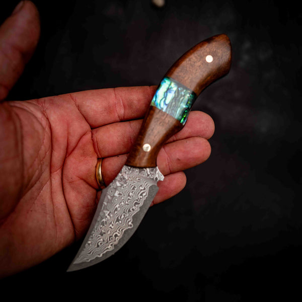Mini Skinner — Ringed Gidgee & Abalone Inlay