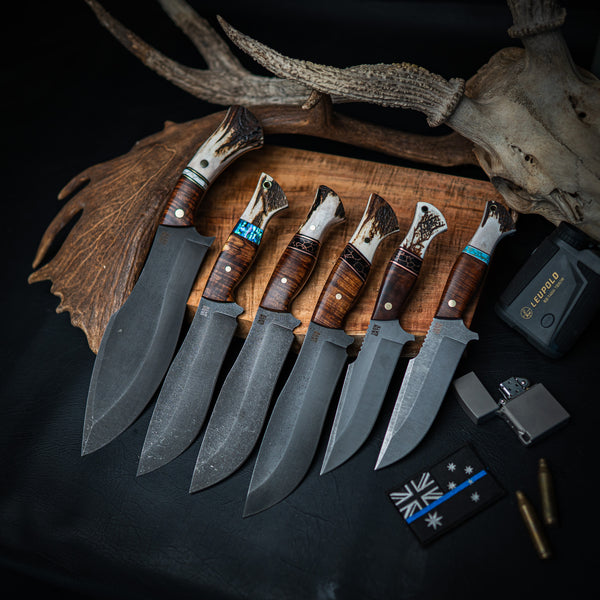 Handmade custom knife craftsmanship detail Iron Gate Knives