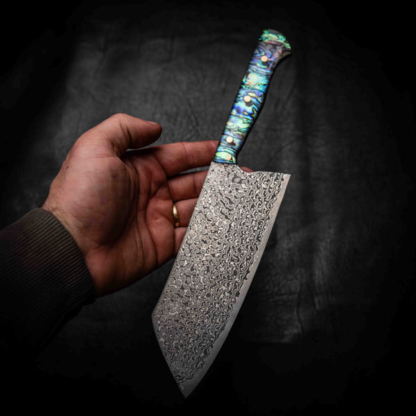Kitchen Knife — Full Abalone