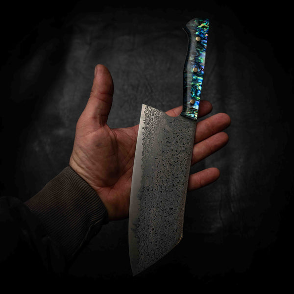 Kitchen Knife — Full Abalone