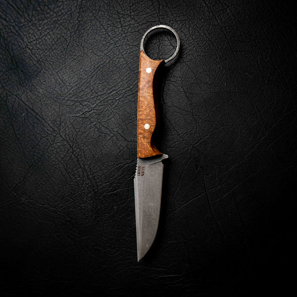 The Crow — Stabilised Amboyna Burl