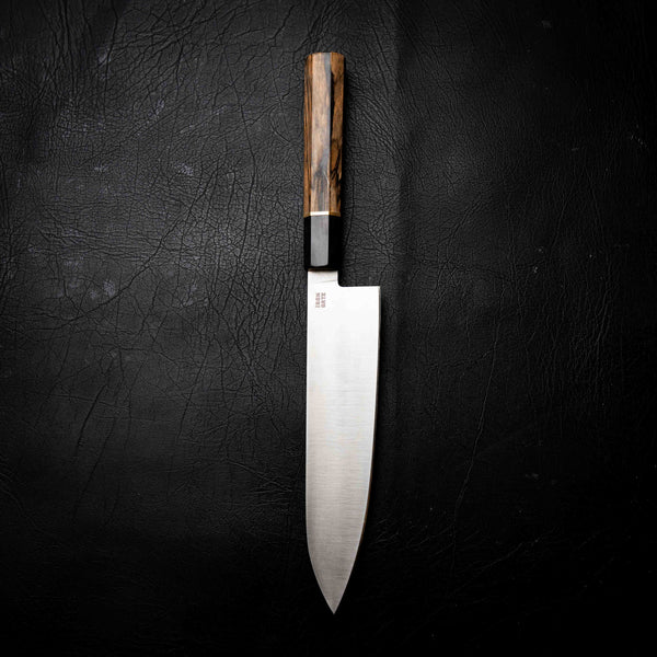 Gyuto | Vanax Stainless, Spalted Maple & Buffalo Horn Wa Handle