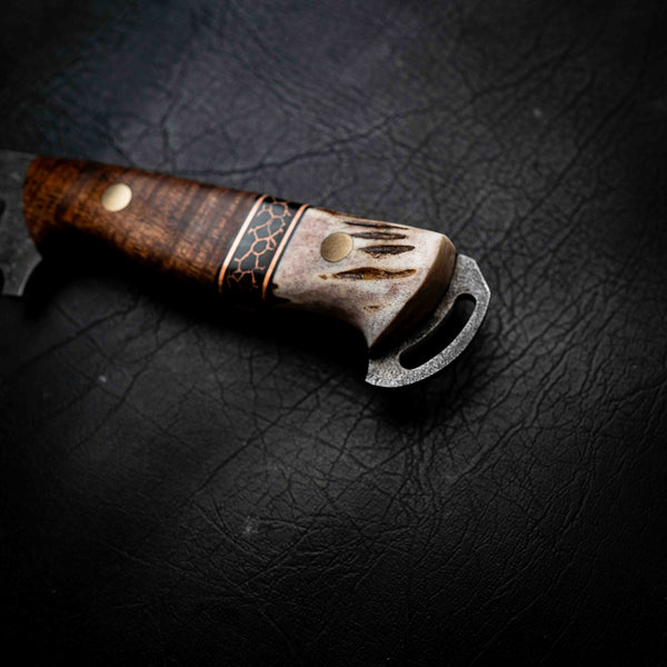 Big Bowie — Tasmanian Blackwood, TruStone & Deer Antler