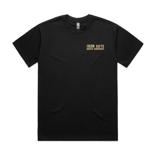 Heavy Tee – Black | Port Stephens Edition