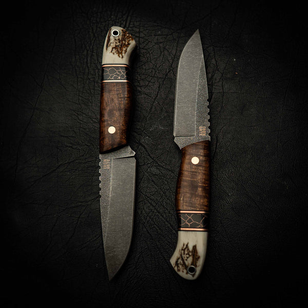 Custom built knife by Iron Gate Knife Company Anna Bay Australia