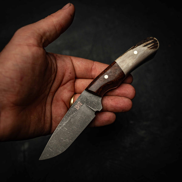 Stockman — Fallow Deer Antler & Tasmanian Blackwood — View 5 | Iron Gate Knives