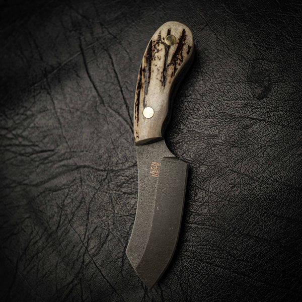 Notch — Fallow Deer Antler — Alternate view | Iron Gate Knives