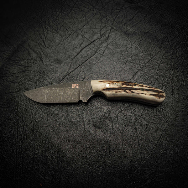Pre-Order — Stockman — Fallow Deer Antler — Alternate view | Iron Gate Knives