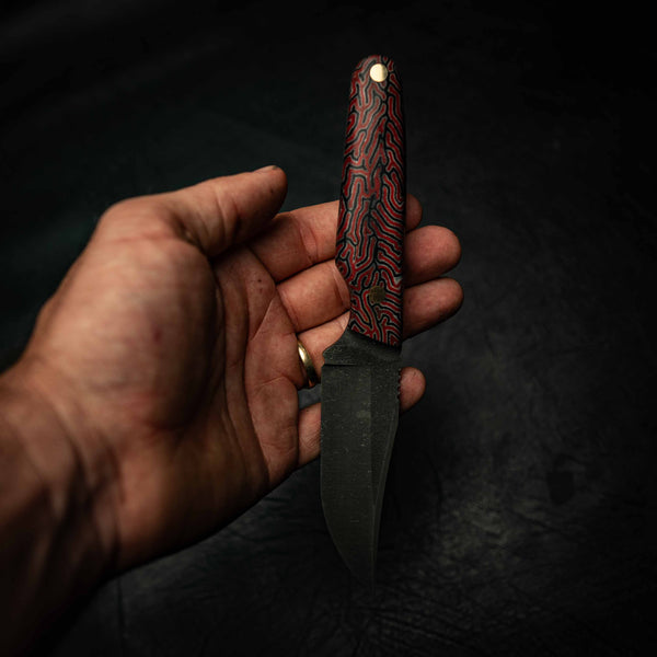 Scout — Coral Pattern Micarta