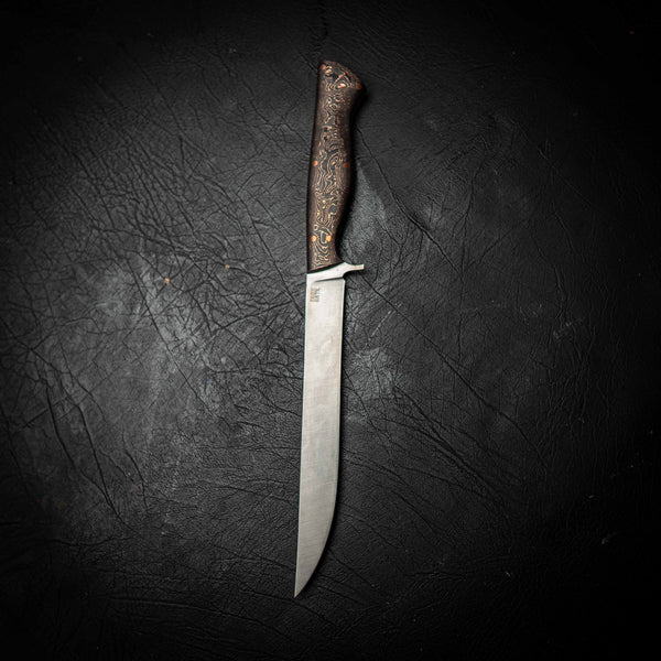 Nitro V Stiff Fillet – Carbon Fiber Handle with Copper Layers